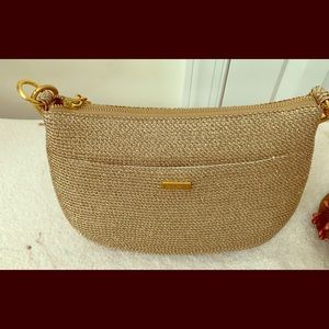 Eric Javits Gold pocketbook